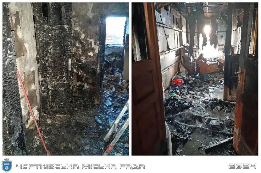 Жителям Чортківщини, які втратили житло під час пожежі, виплатили 100 тисяч