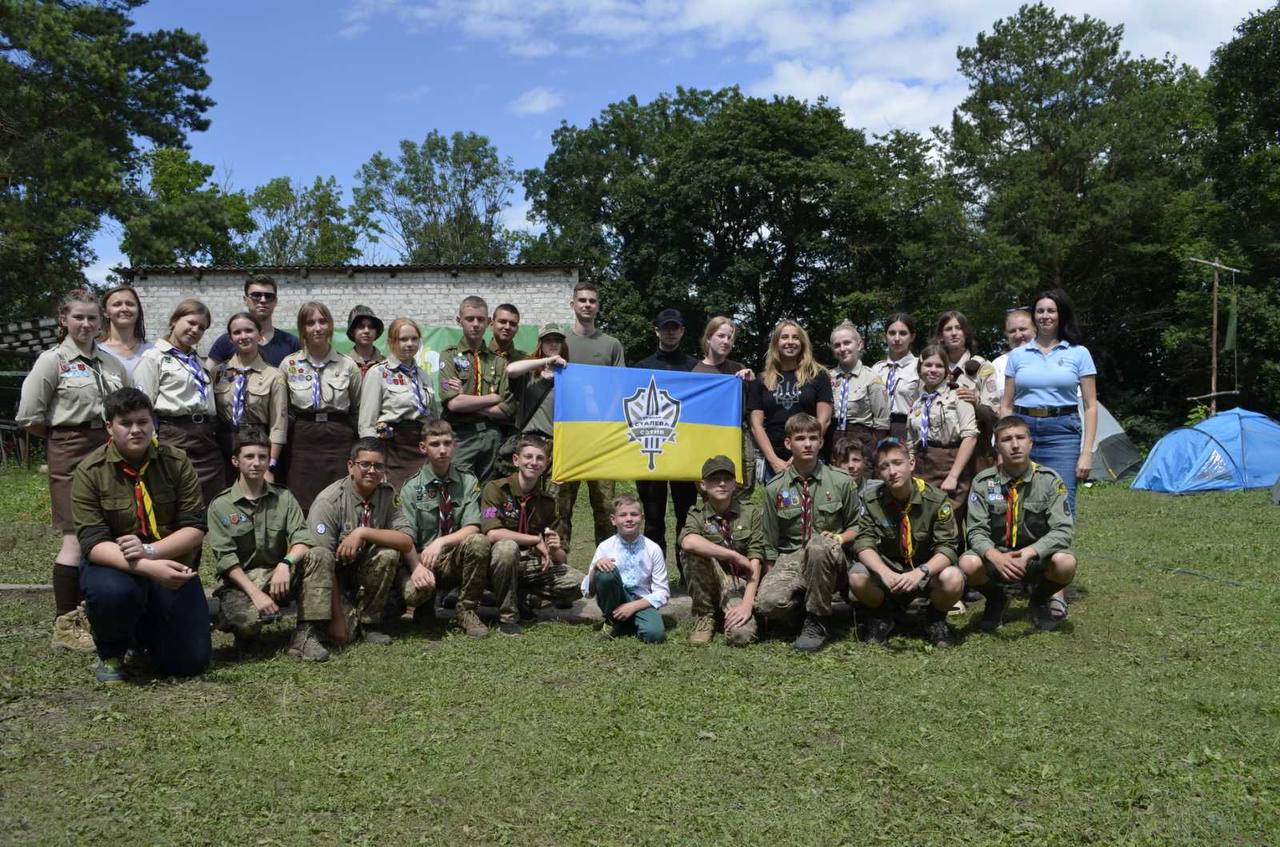 На Тернопільщині таборували пластуни станиць Зборів та Бучач