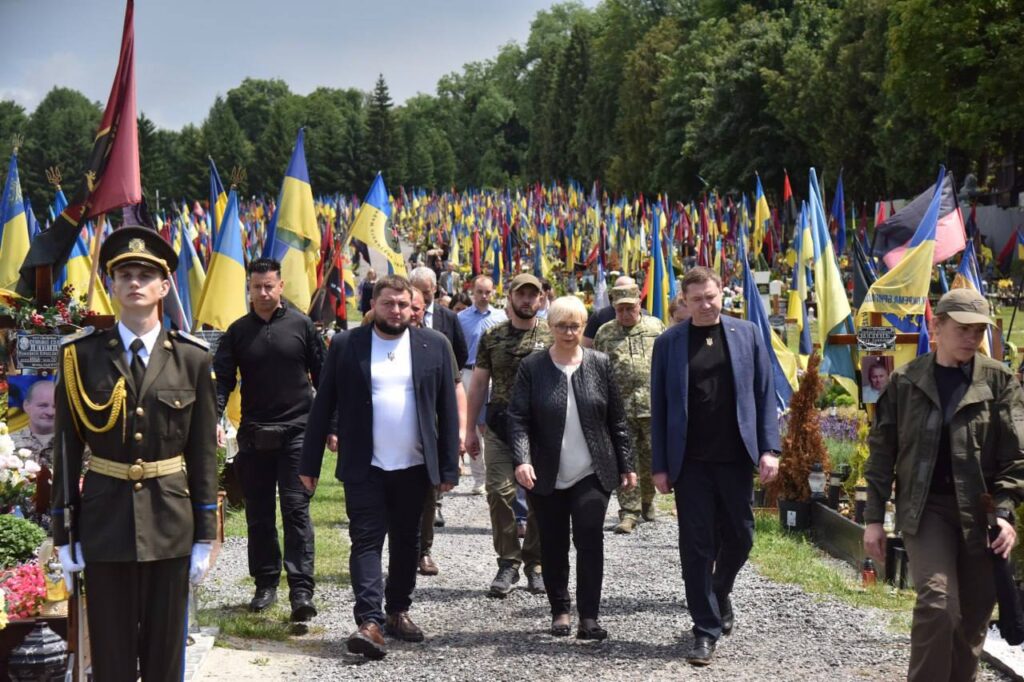 Президентка Словенії відвідала Львівщину