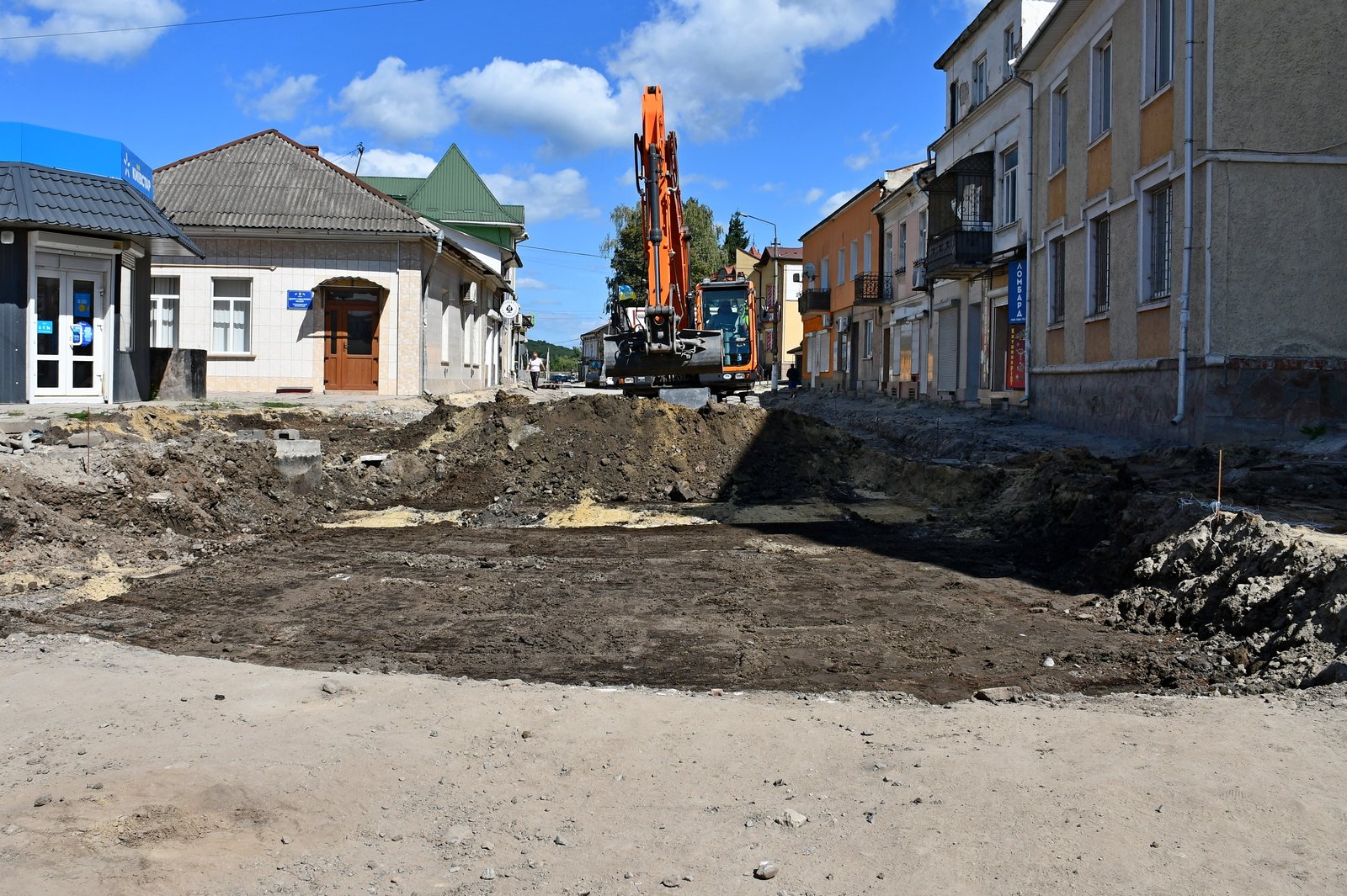 Служба відновлення показала, як просувається будівництво моста в Теребовлі