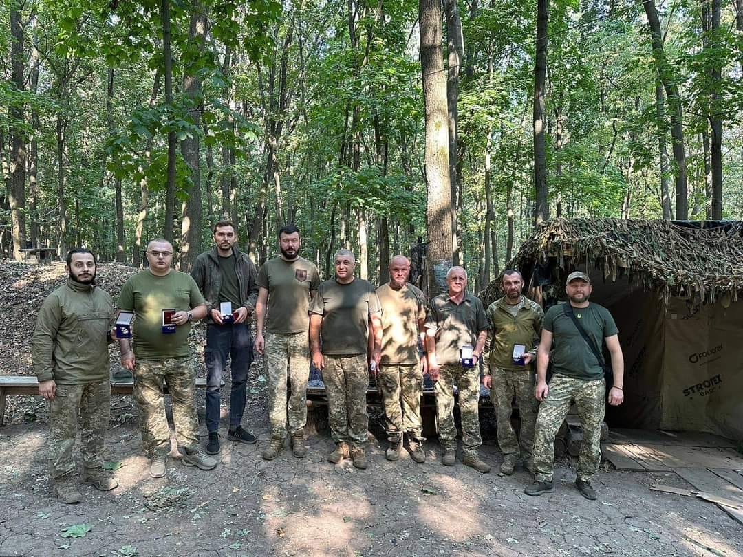 Бійці тернопільської бригади отримали нагороди за мужність