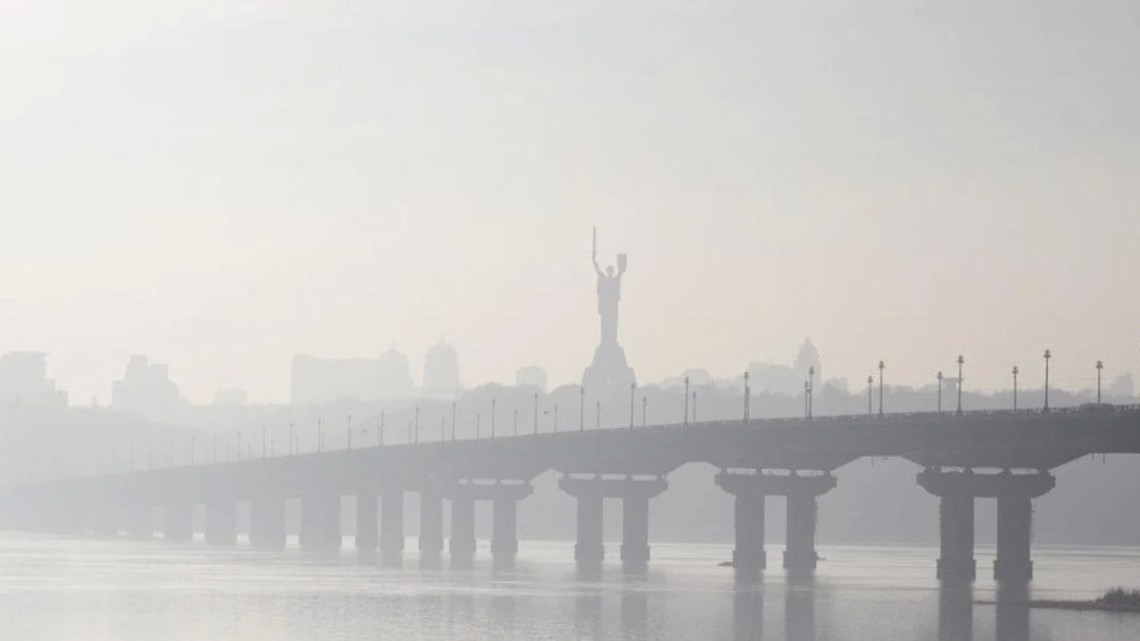 Київ посів перше місце серед міст світу за рівнем забруднення повітря