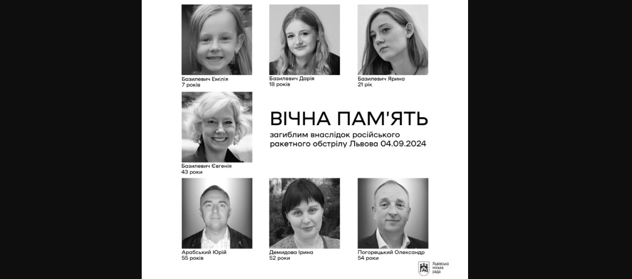 Львів прощається із жертвами російських терористів