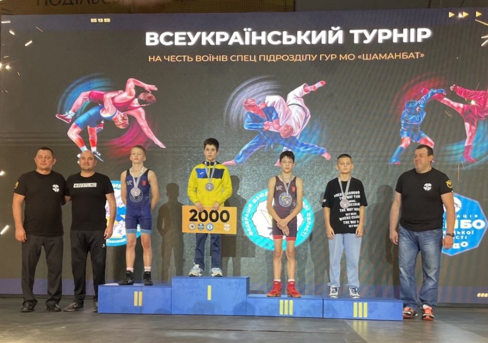Тернополянин Матвій Кротюк переміг на всеукраїнському турнірі з греко-римської боротьби