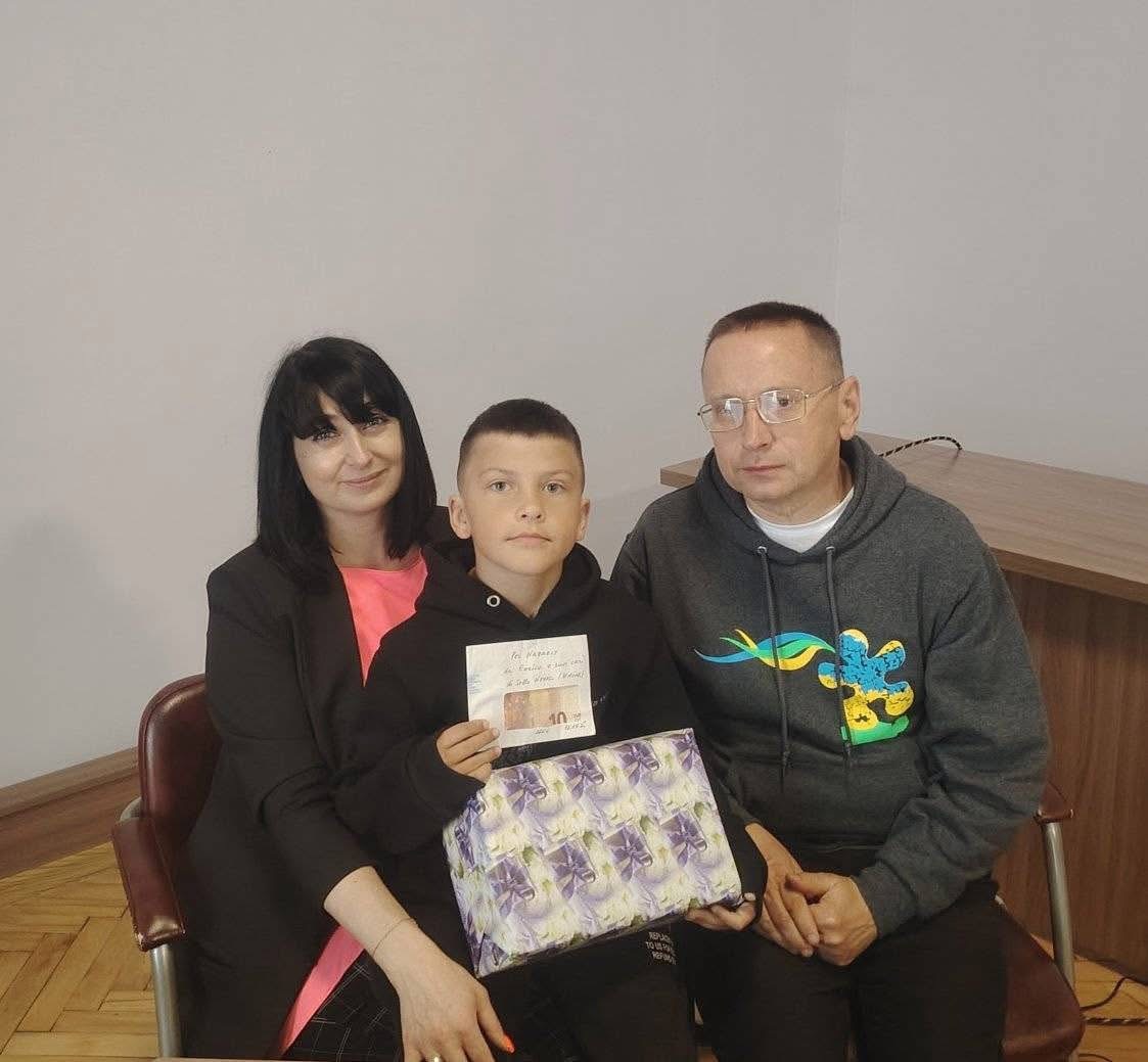 17-річний італієць став другом і підтримкою для хлопчика з Бережан (фото)