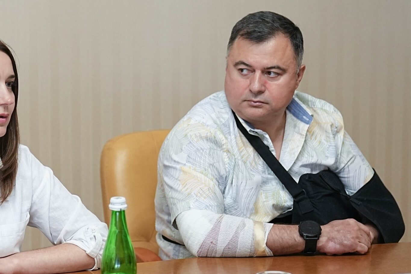 Заступник голови Тернопільської ОВА все ще відновлюється після поранення, отриманого під час ворожого обстрілу. (ФОТО)