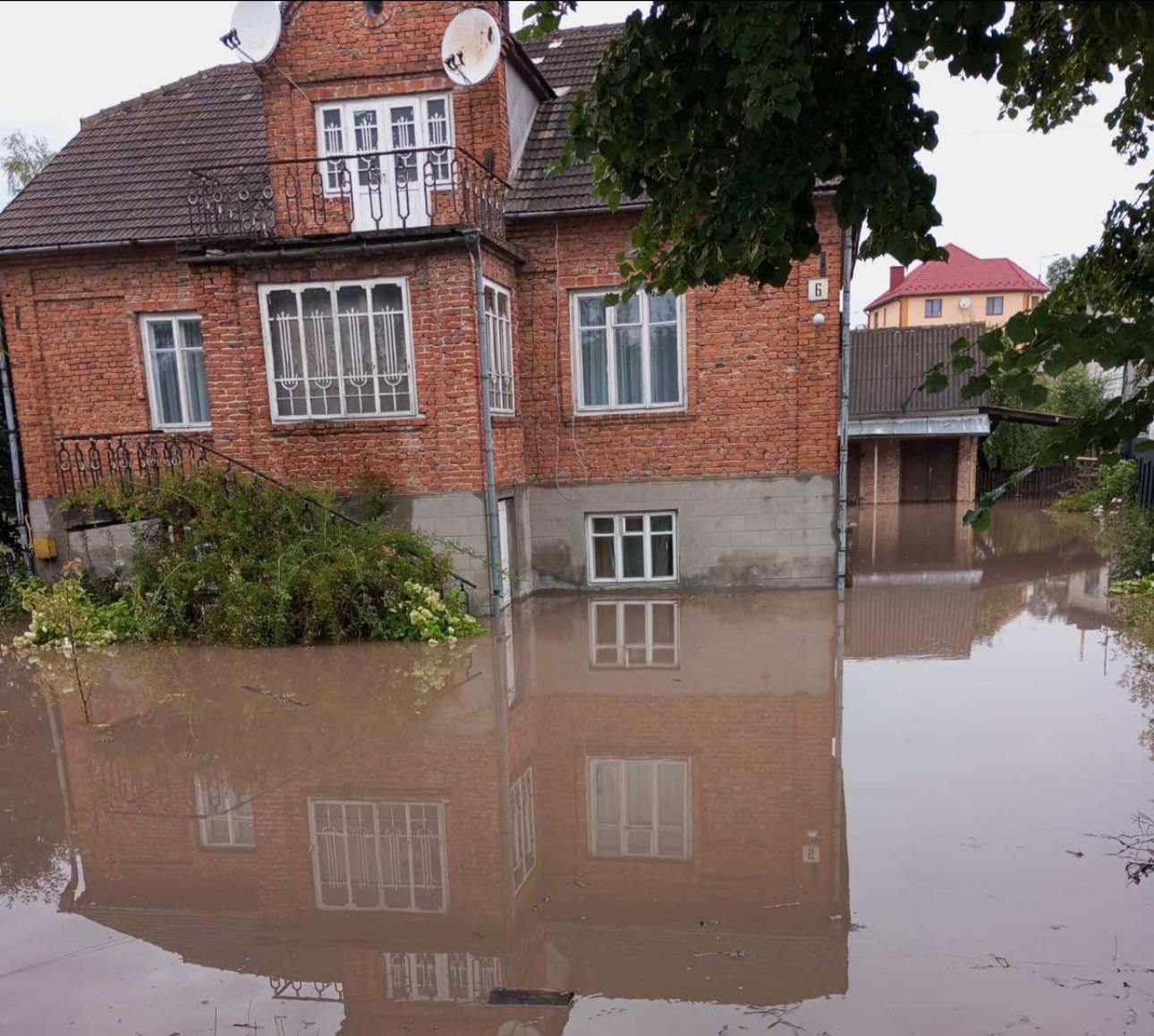 Вишнівець у воді: мешканці звинувачують владу в бездіяльності