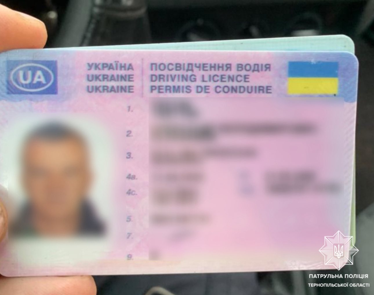 У Тернополі водій Volvo їздив із підробленим посвідченням