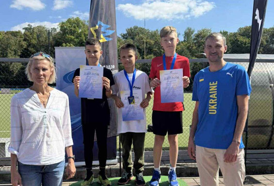 Юний тернополянин Максим Сопільняк став срібним призером Всеукраїнських змагань з легкої атлетики