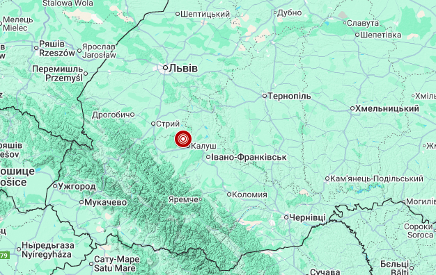 На Івано-Франківщині зафіксували землетрус