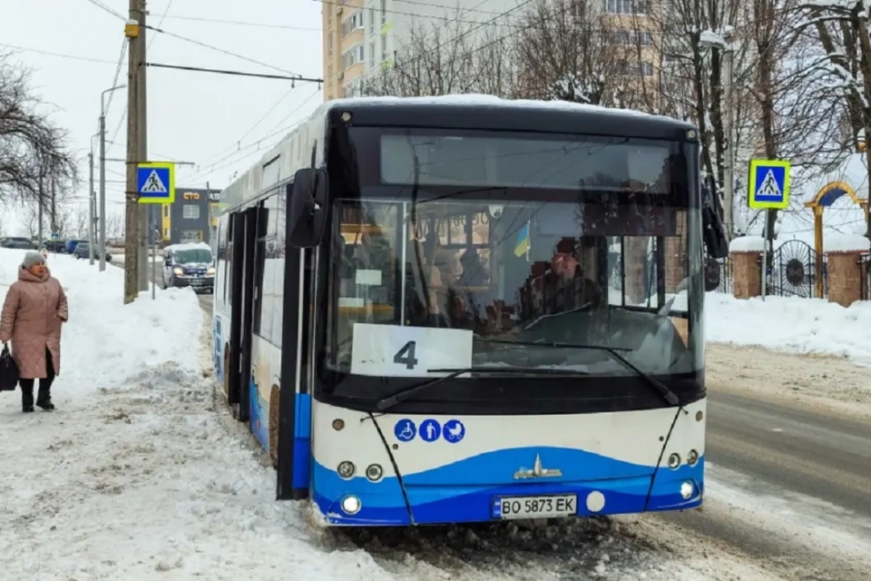 У Тернополі не курсують тролейбуси через масив «Східний»