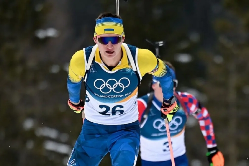 Мандзин і Підручний фінішували у топ-20 гонки переслідування на Олімпіаді-2026